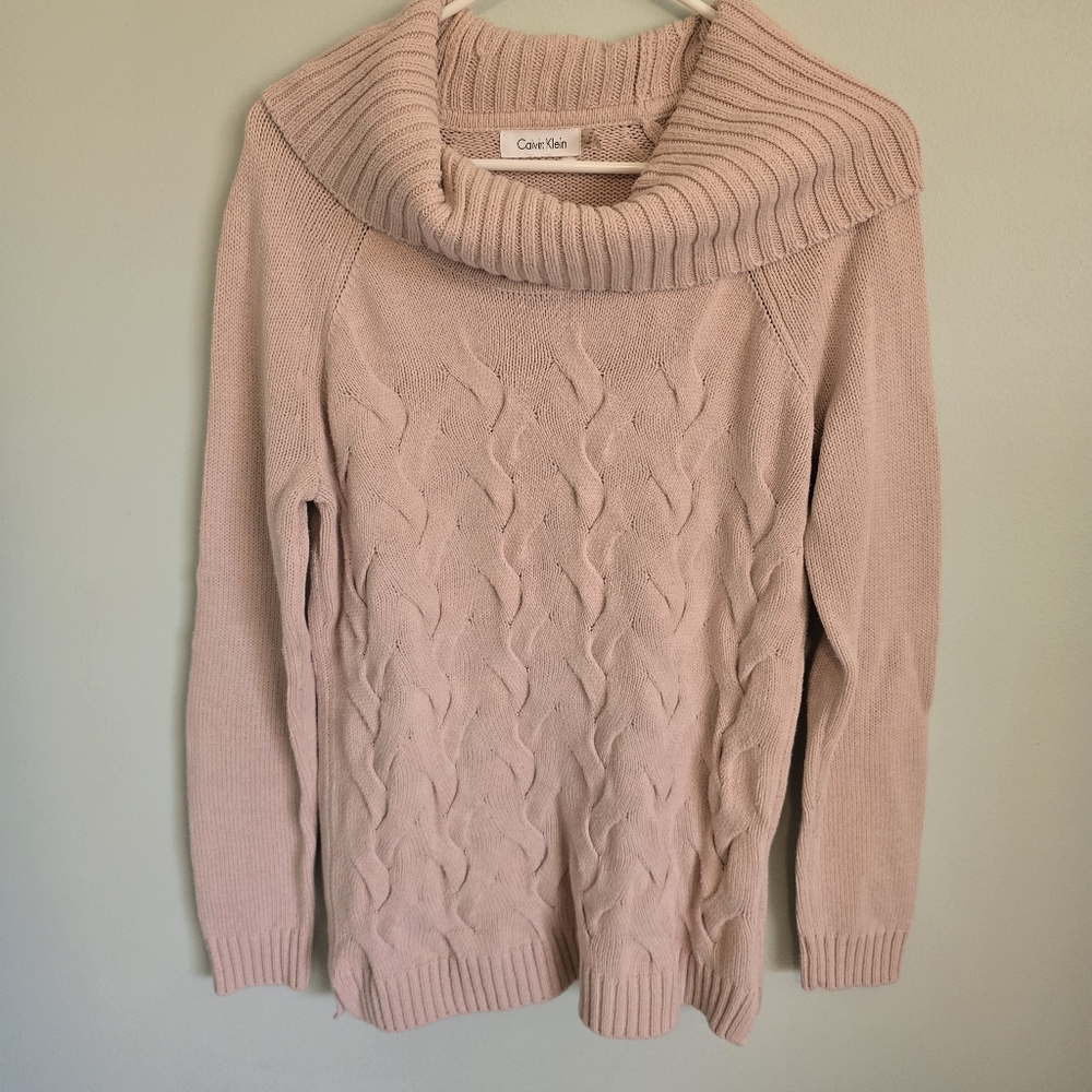 Calvin Klein cowl neck sweater Large